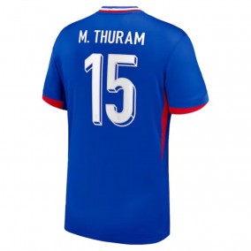 Frankrike M.Thuram 15 EM Hjemmedrakt 2024